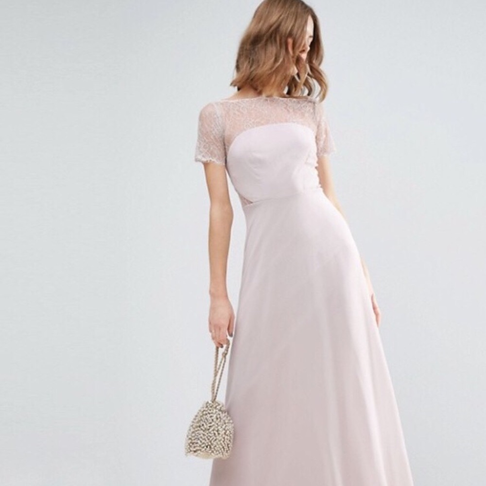 ASOS Bridesmaid/Wedding Lace Dress